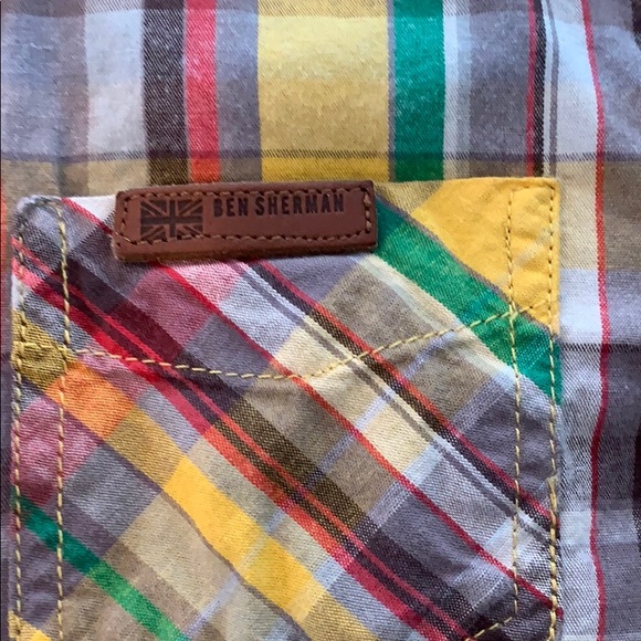 EUC Bundle of 2 Ben Sherman shirts, size 4-5 boys - Picture 8 of 9